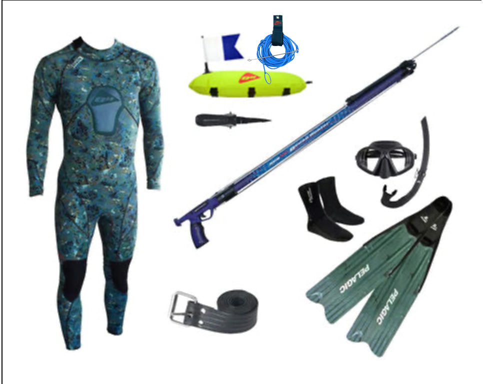 Shop for Ultimate Spearfishing Package, Black, All Packages